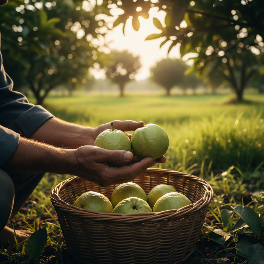 Vườn ổi ông Thiện